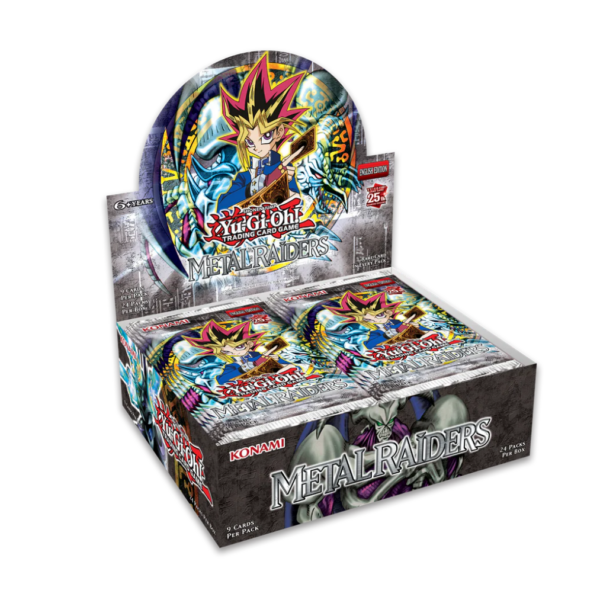 Yu-Gi-Oh! TCG 25th Anniversary Metal Raiders Booster Display
