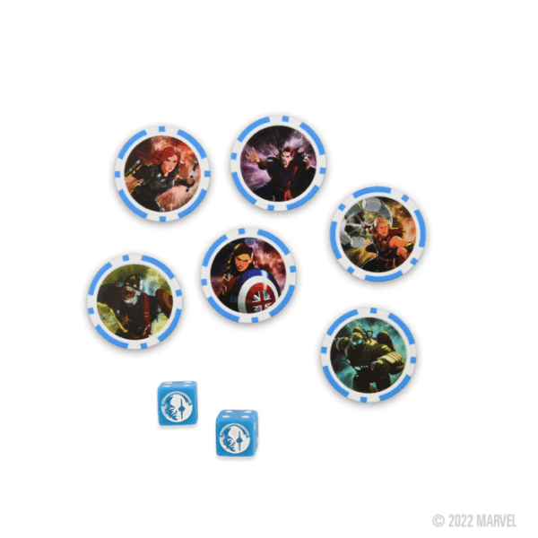 WizKids Marvel HeroClix: Marvel Studios Disney Plus Dice & Token Pack - Image 2