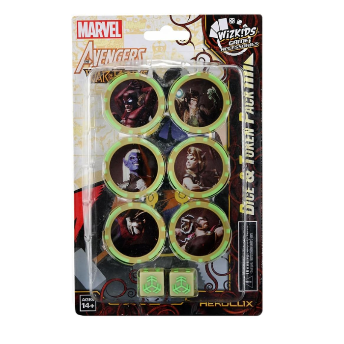 Marvel HeroClix: Avengers War of the Realms Dice & Token Pack