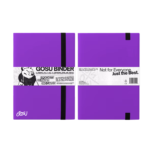Gosu Binder Morado 3×3 (360)