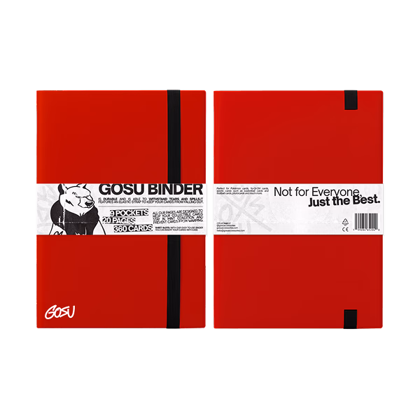 Gosu Binder Rojo 3×3(360)