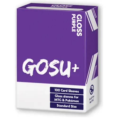 Card Sleeves GOSU Gloss Purple