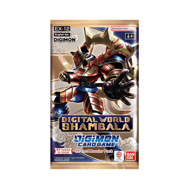 Booster Digital World Shambala (EX-12) (Digimon) (ENG)