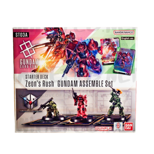 gundam (ST03A) Starter Deck Zeon's Rush (Gundam Assemble Set)