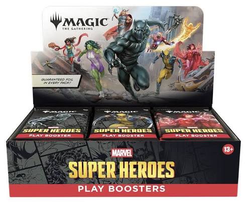 Display Play Boosters Super Heroes